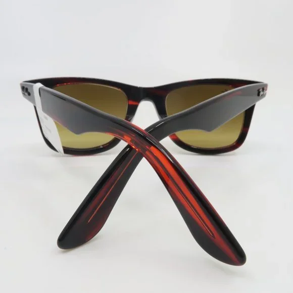 Ray-Ban RB 2140 1362/85 50mm WAYFARER Red/Brown Gradient New Unisex Sunglasses. - Picture 7 of 8